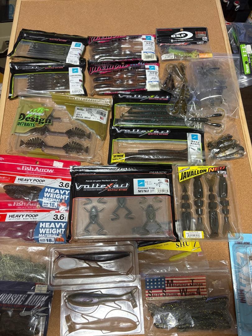 どこよりも安いバス釣り引退　 ワームセット お値下げ不可