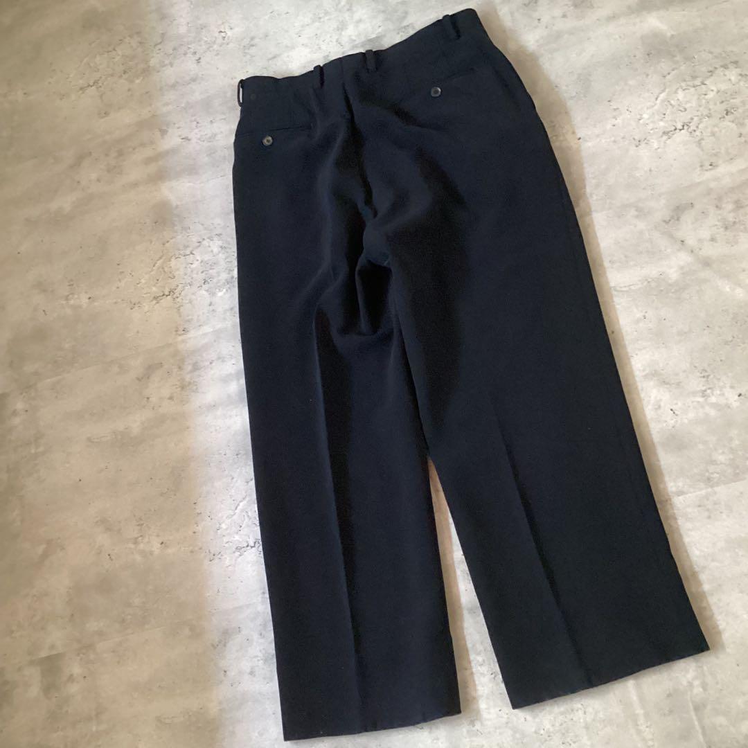 Christian Dior クリスチャンディオール　スーツスラックス　ブラック