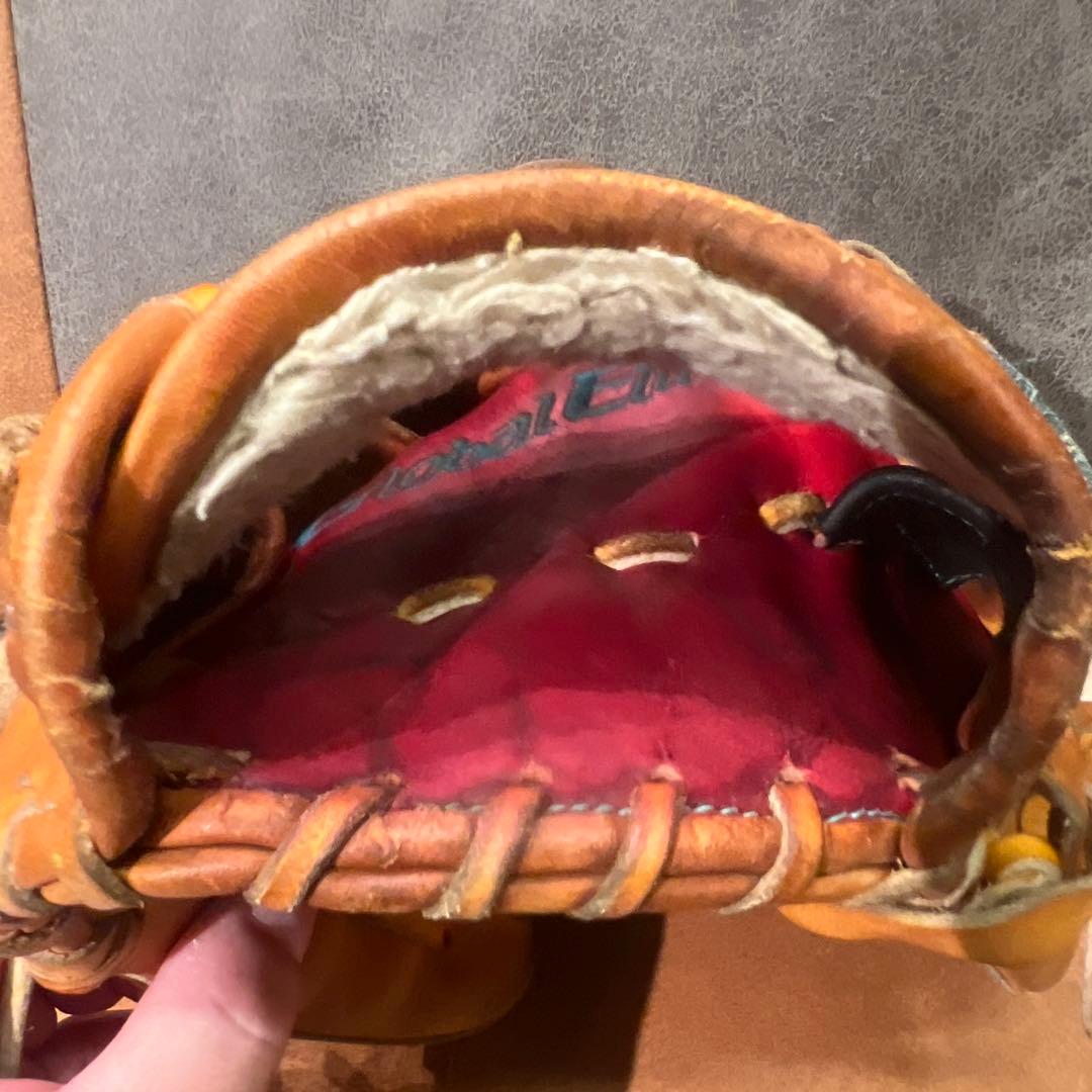 ミズノ軟式・硬式グローブ　ダイバーシティーブルー菅野モデル投手用　出品取消し予定