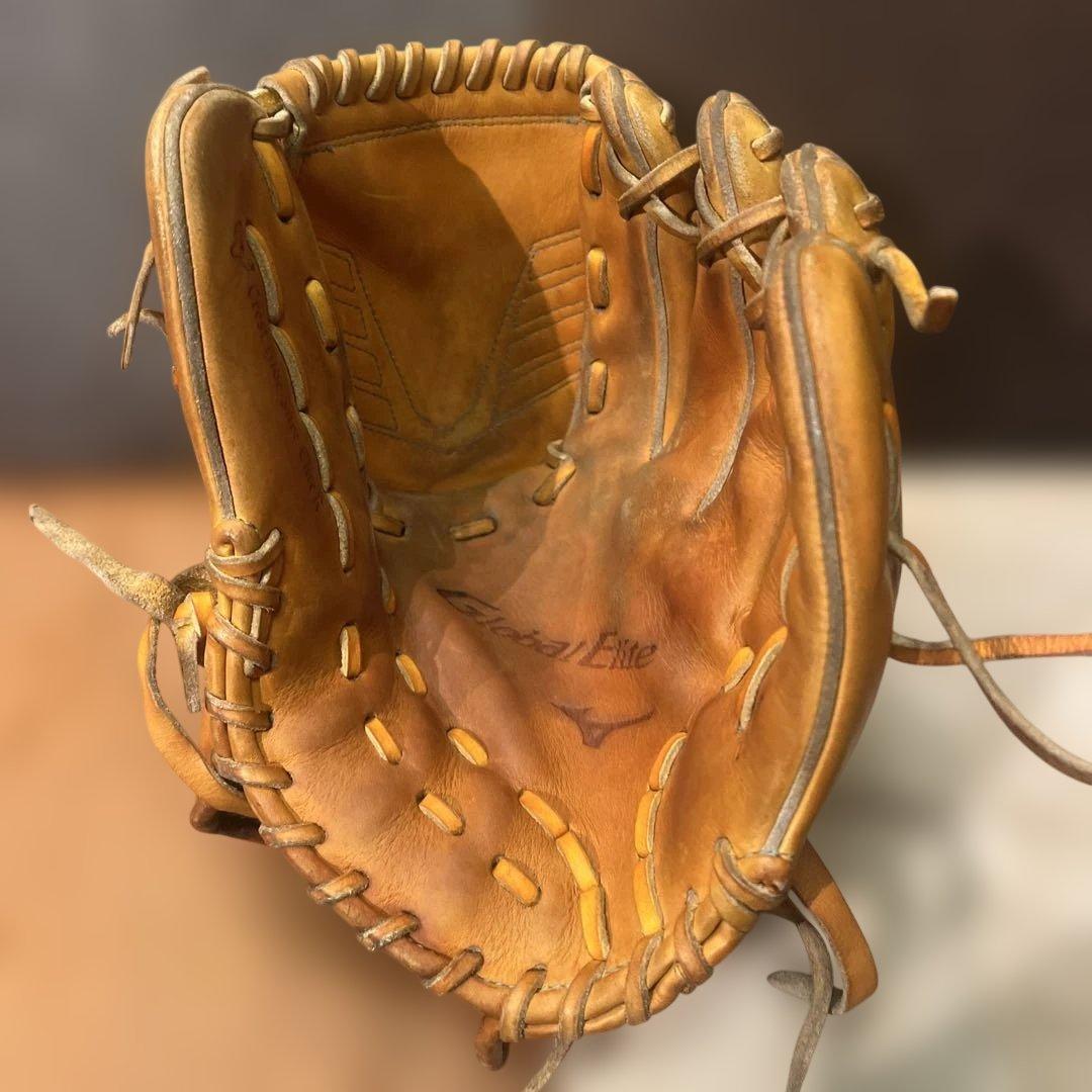 ミズノ軟式・硬式グローブ　ダイバーシティーブルー菅野モデル投手用　出品取消し予定