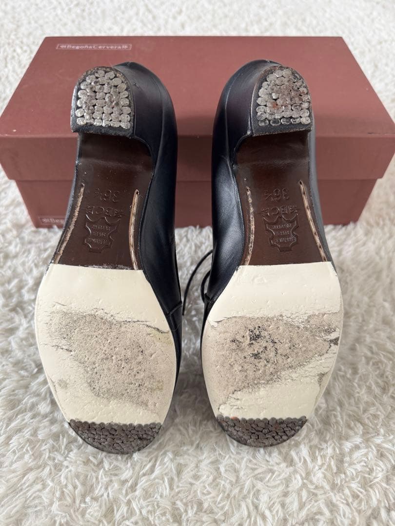 Begoña Cervera ベゴーニャセルベラ フラメンコシューズ 黒