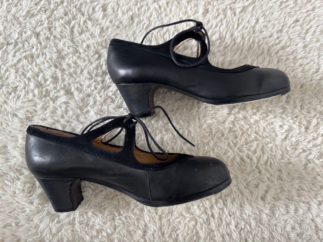 Begoña Cervera ベゴーニャセルベラ フラメンコシューズ 黒