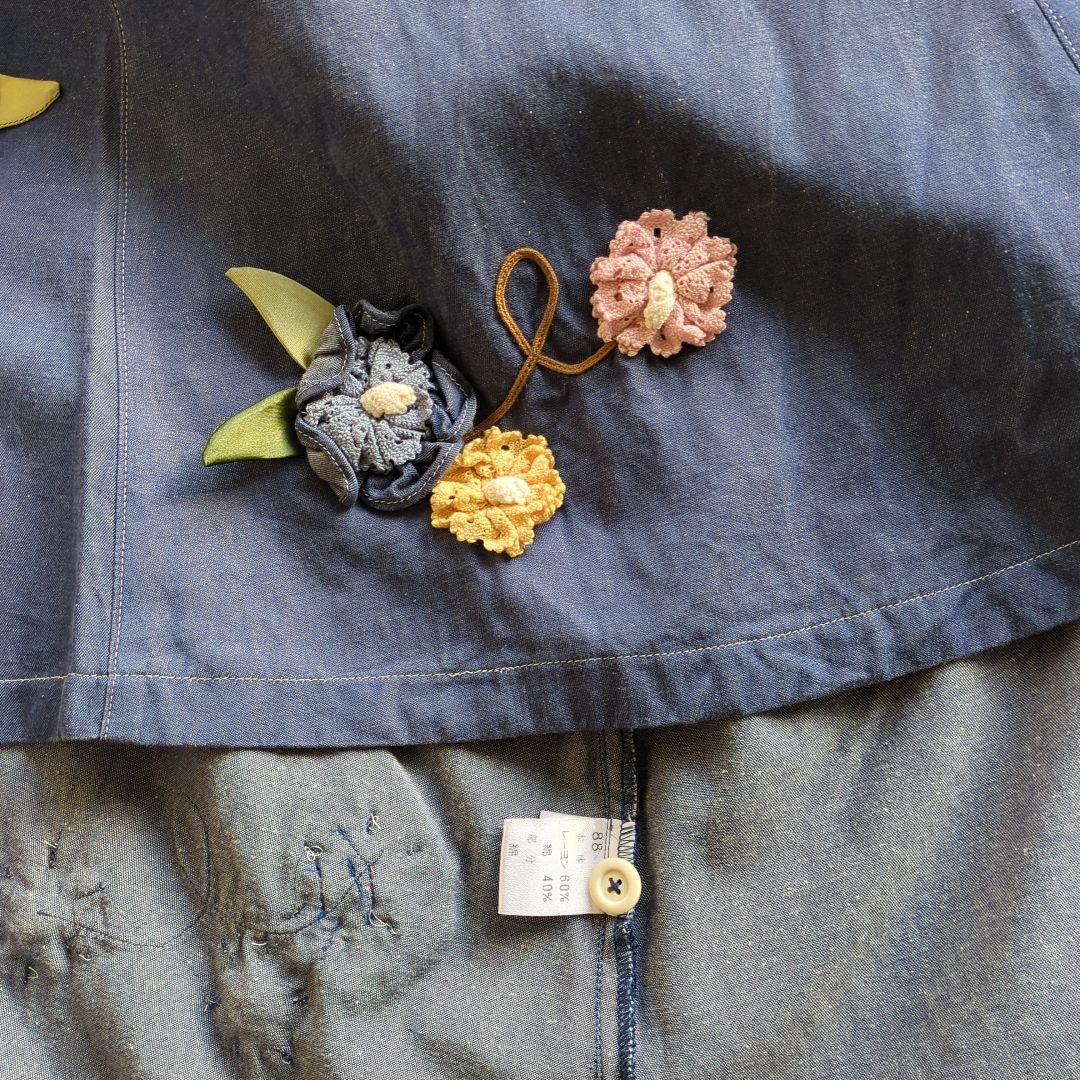 さえら、ポテチーノ、ピタパット、ダークブルーロングワンピース