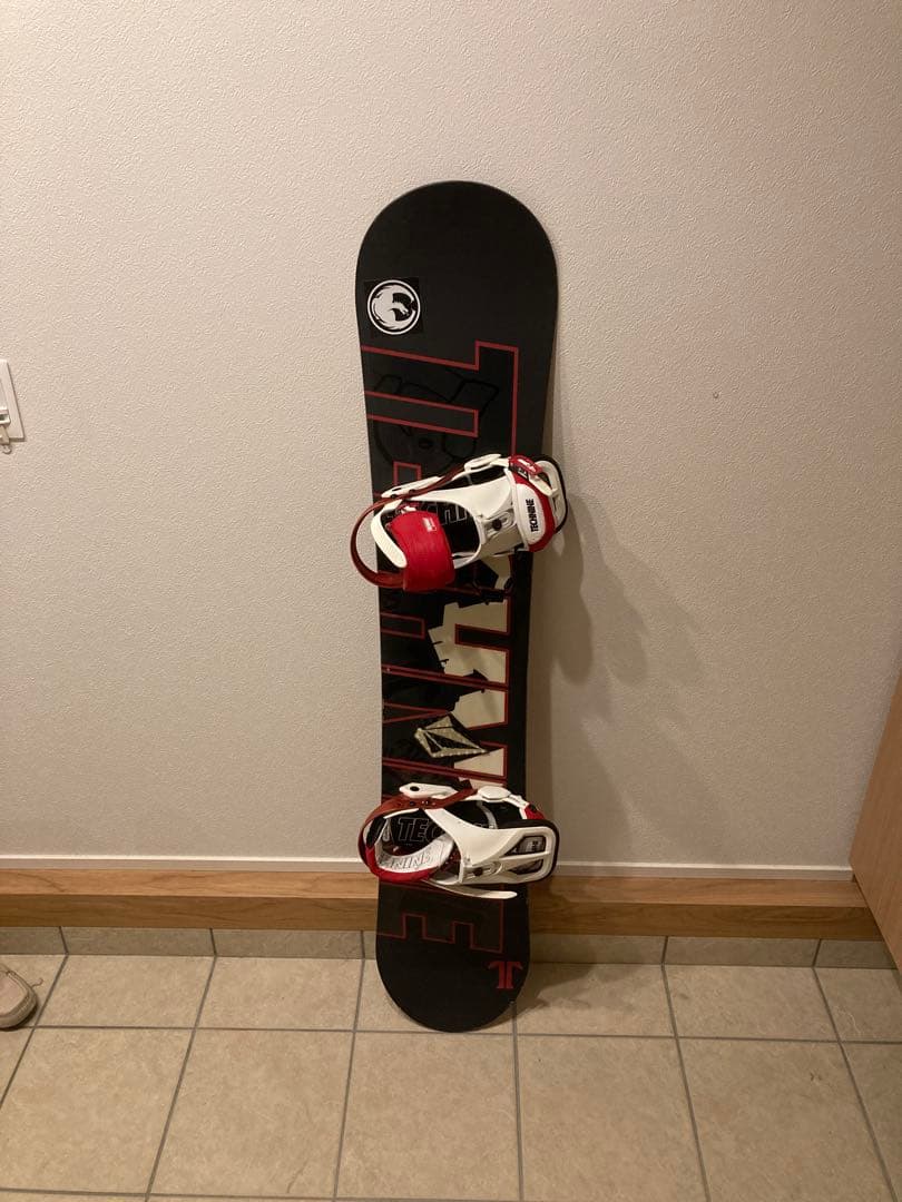 TECH NINE 150 スノーボード バインディング付き