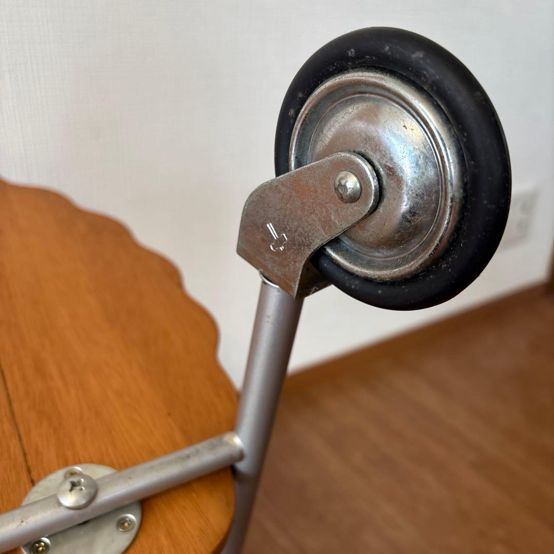 木製トロリー ワゴン2段　キッチンワゴン