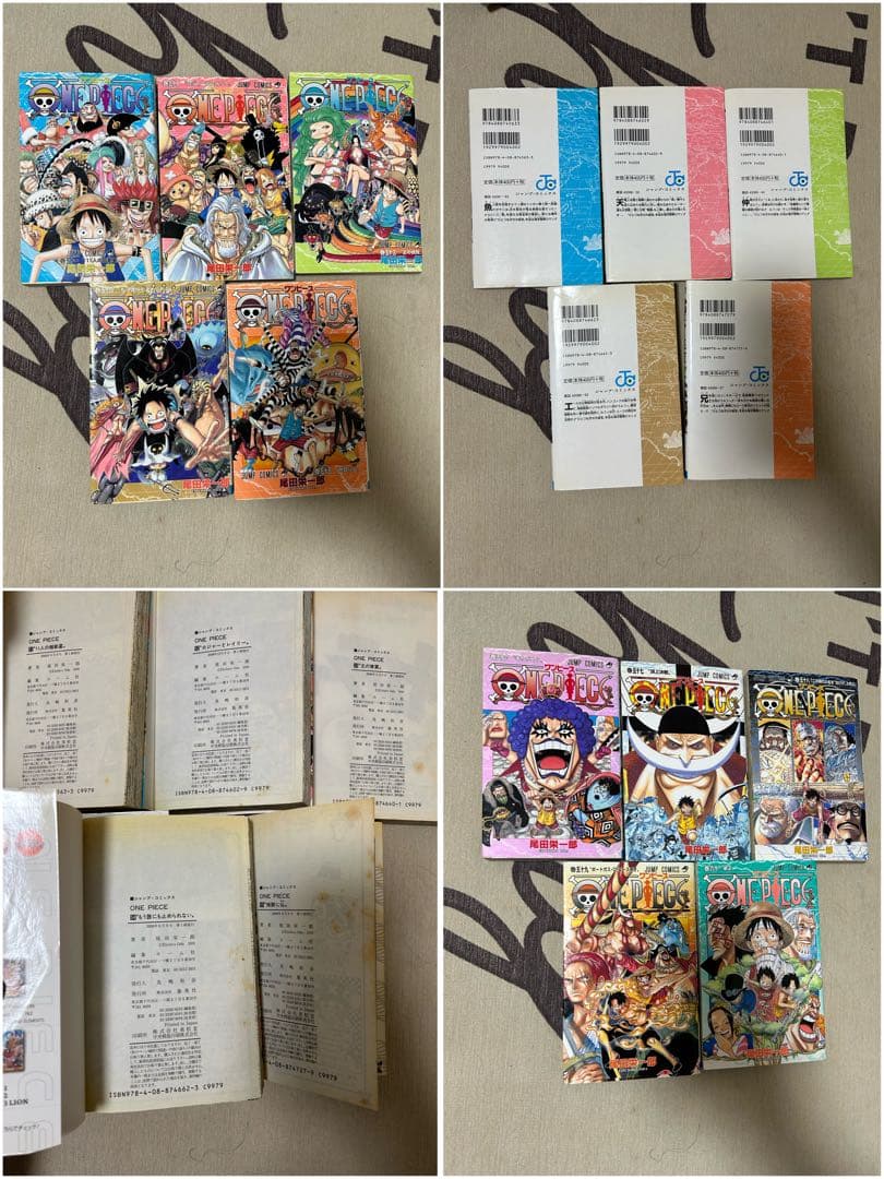 ほぼ 全初版 ワンピース 1〜100 まとめ