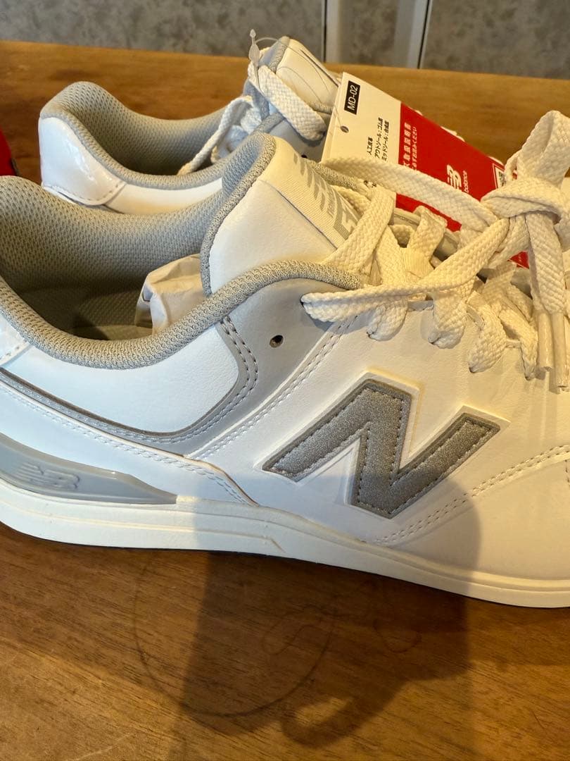 New Balance ホワイト/グレー ゴルフ用スニーカー
