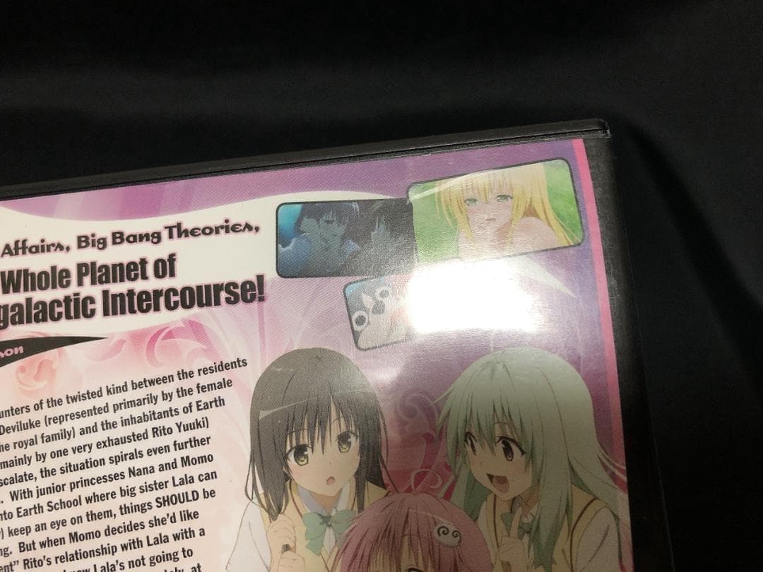 To LOVE ru る DARKNESS ダークネス とらぶる 北米版 DVD