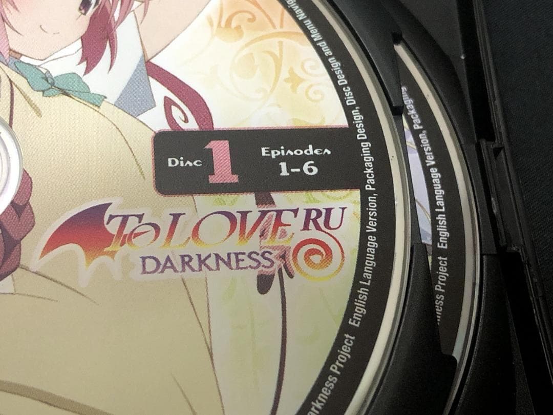 To LOVE ru る DARKNESS ダークネス とらぶる 北米版 DVD