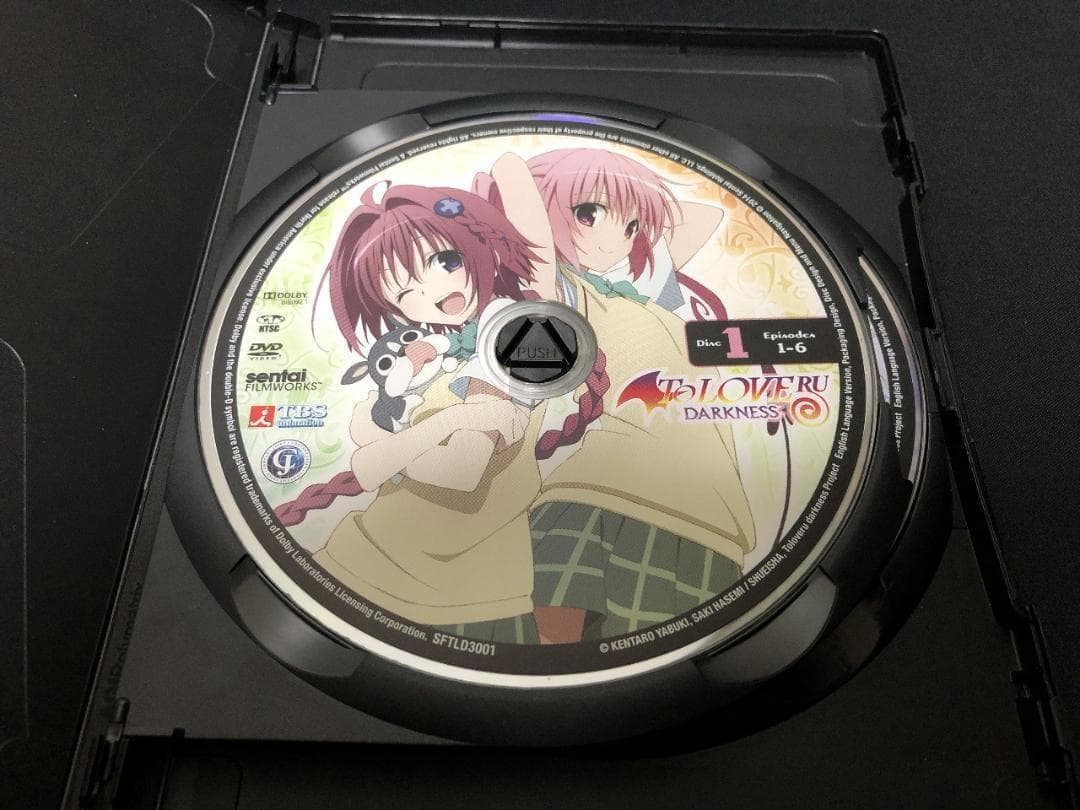 To LOVE ru る DARKNESS ダークネス とらぶる 北米版 DVD