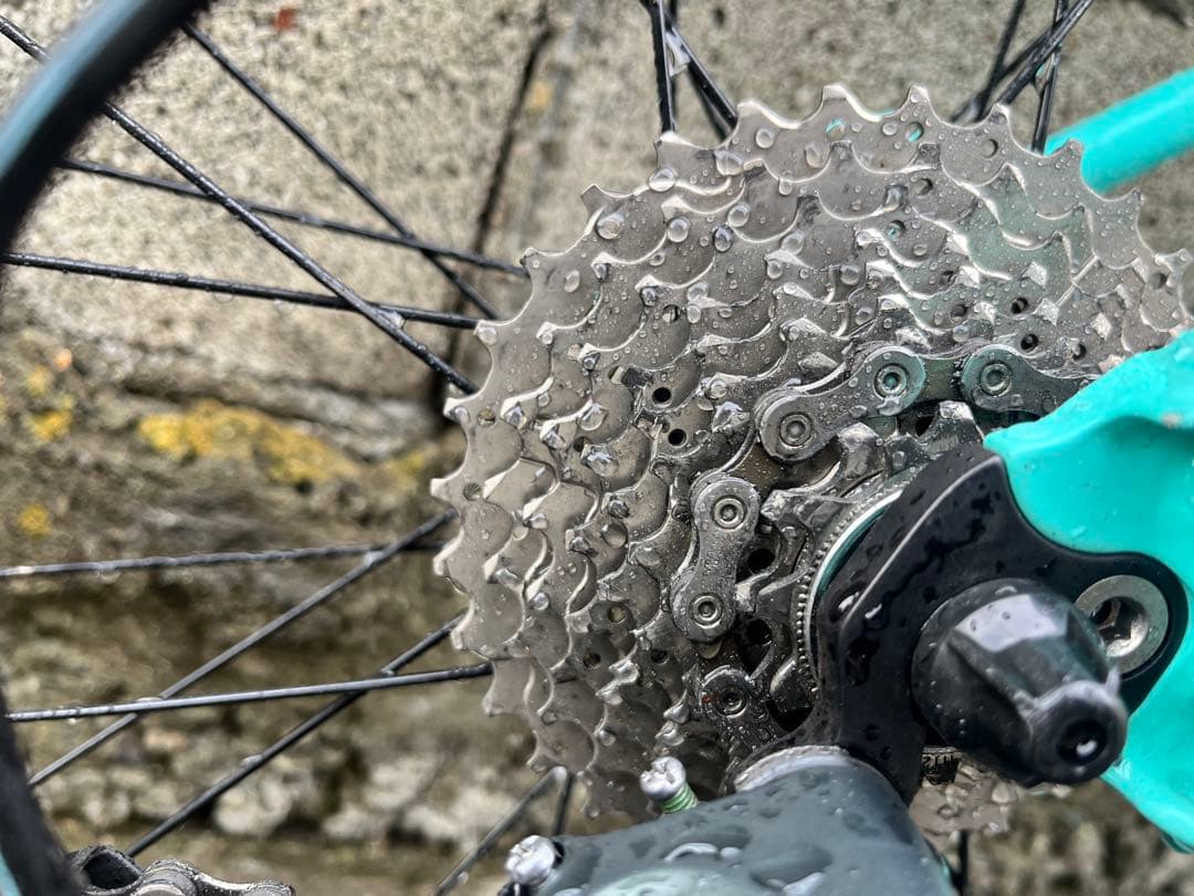 夕Bianchi ロードバイクチェレステTiagra20段変速46size