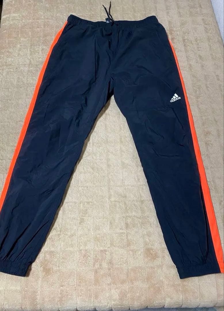 adidas ピステ上下セット ホワイト/ネイビー/オレンジ