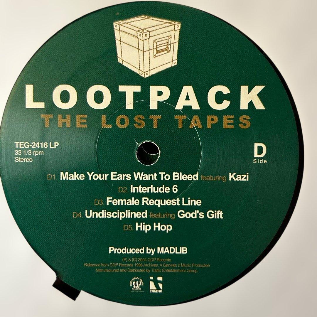 洋楽 Lootpack The Lost Tapes 2LP