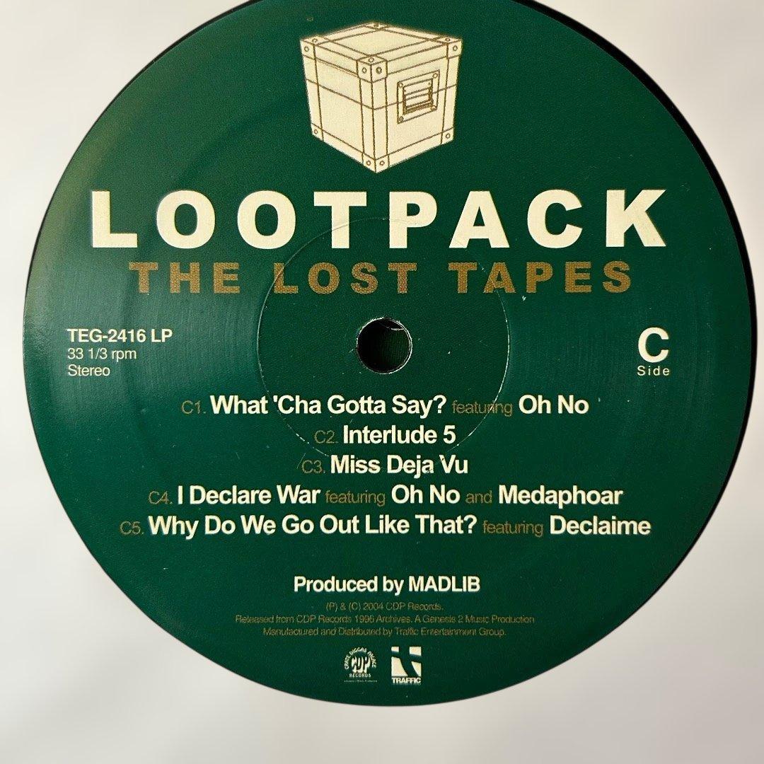 洋楽 Lootpack The Lost Tapes 2LP