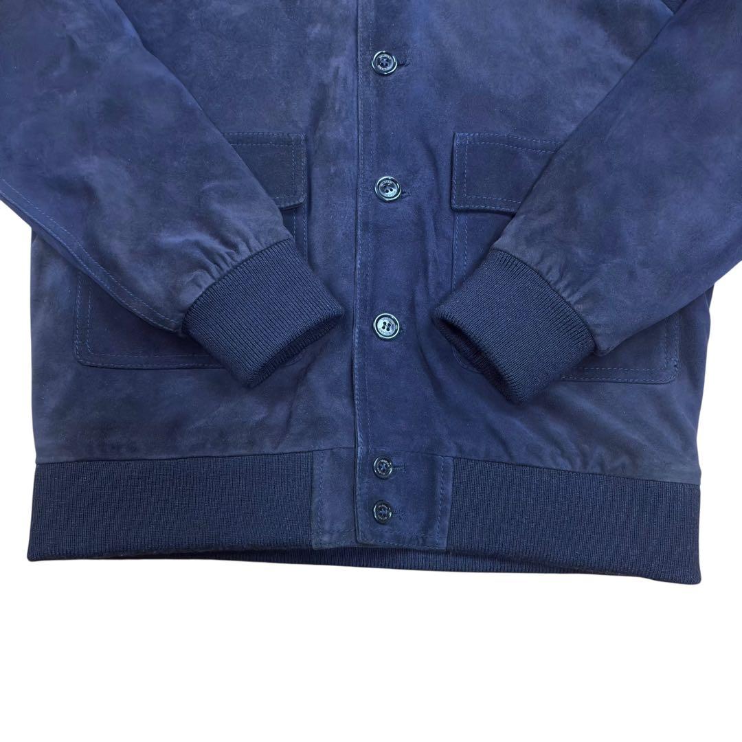 Valstar ヴァルスタリーノ ゴート スエード レザー ブルゾン 48