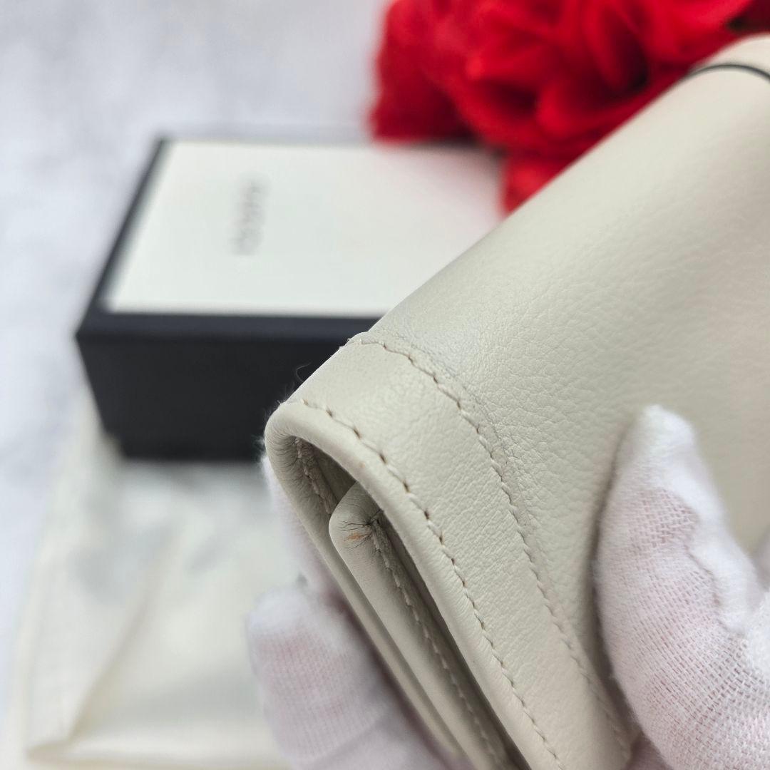 【極美品】 GUCCI グッチ キーケース 6連 GG マーモント バンブー