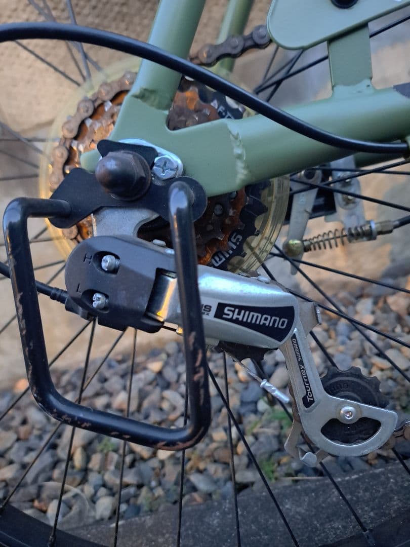 直接取引の場合は2000円値引き!! KBビーチクルーザー24インチ 6段変速