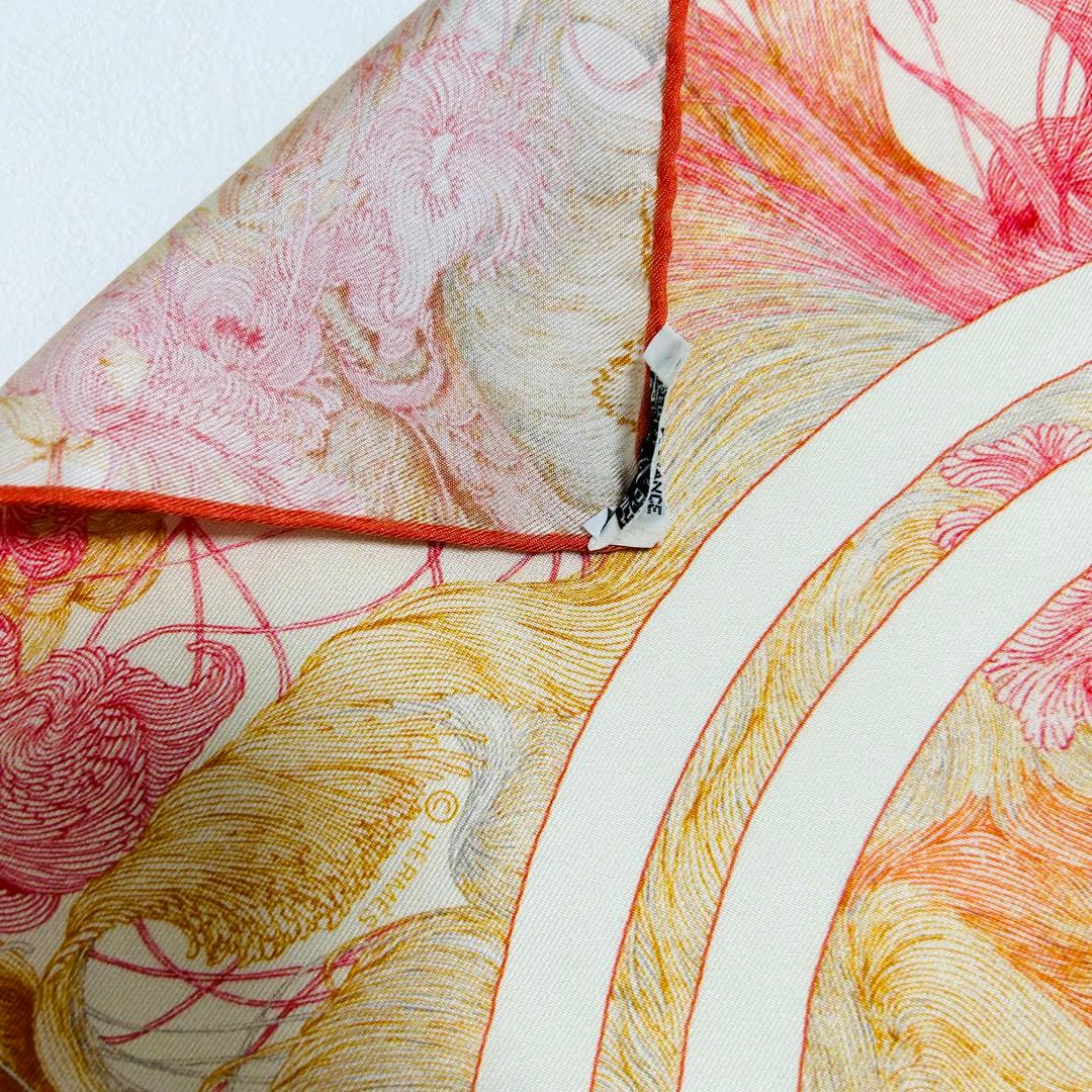 希少【名品】訳あり　エルメス カレ90 ブリッド ドゥ ガラ シルク