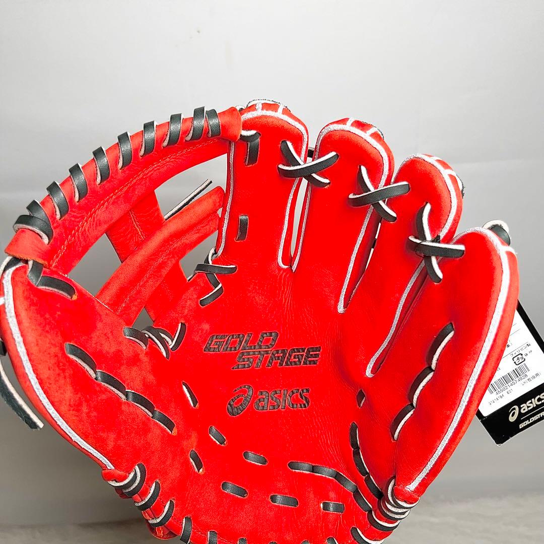 【新品・未使用】アシックス GOLDSTAGE 硬式グローブ