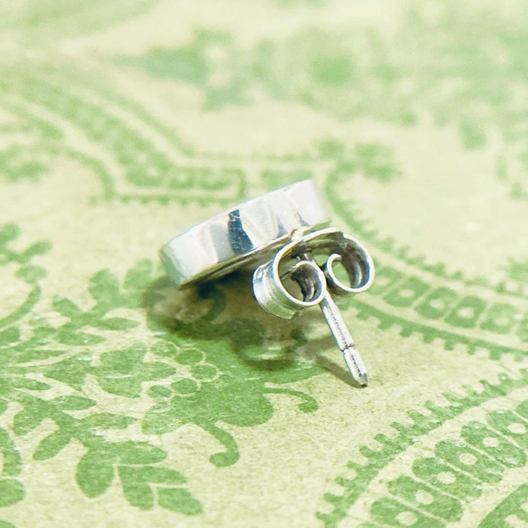 GUCCI インターロッキング G ピアス 片耳 シルバー S259064