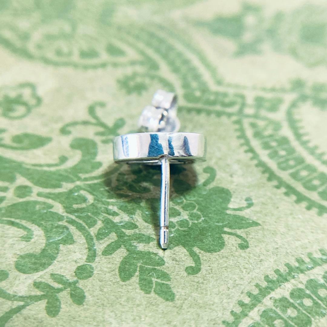 GUCCI インターロッキング G ピアス 片耳 シルバー S259064