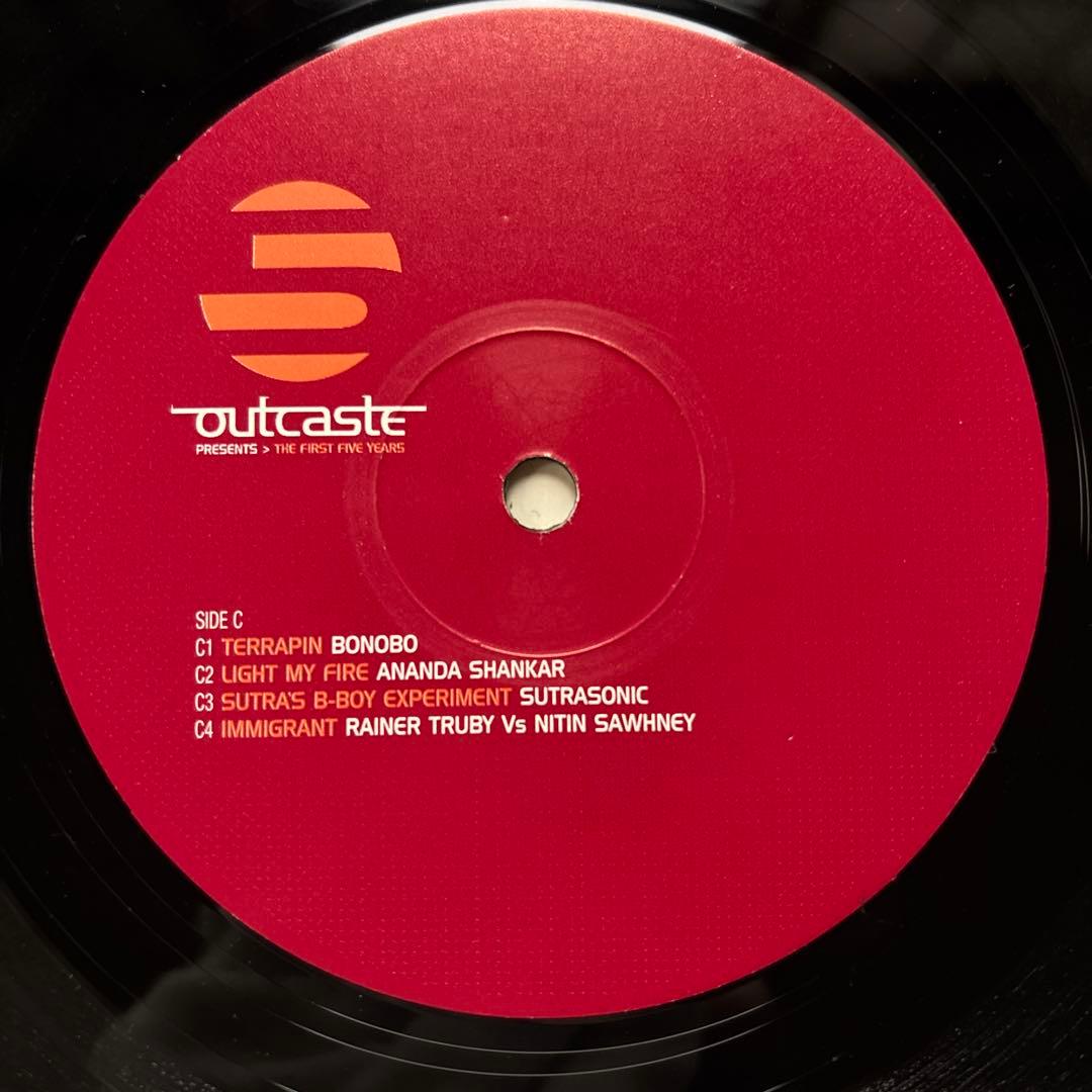 OUTCASTE / THE FIRST FIVE YEARS レコード