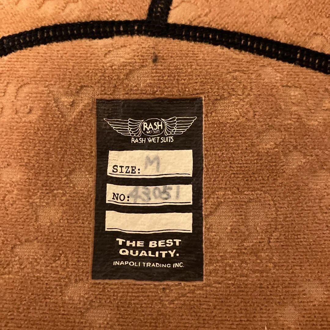 rash wetsuits インナー1mm 裏起毛　ショートジョン　ラッシュ　Ｍ