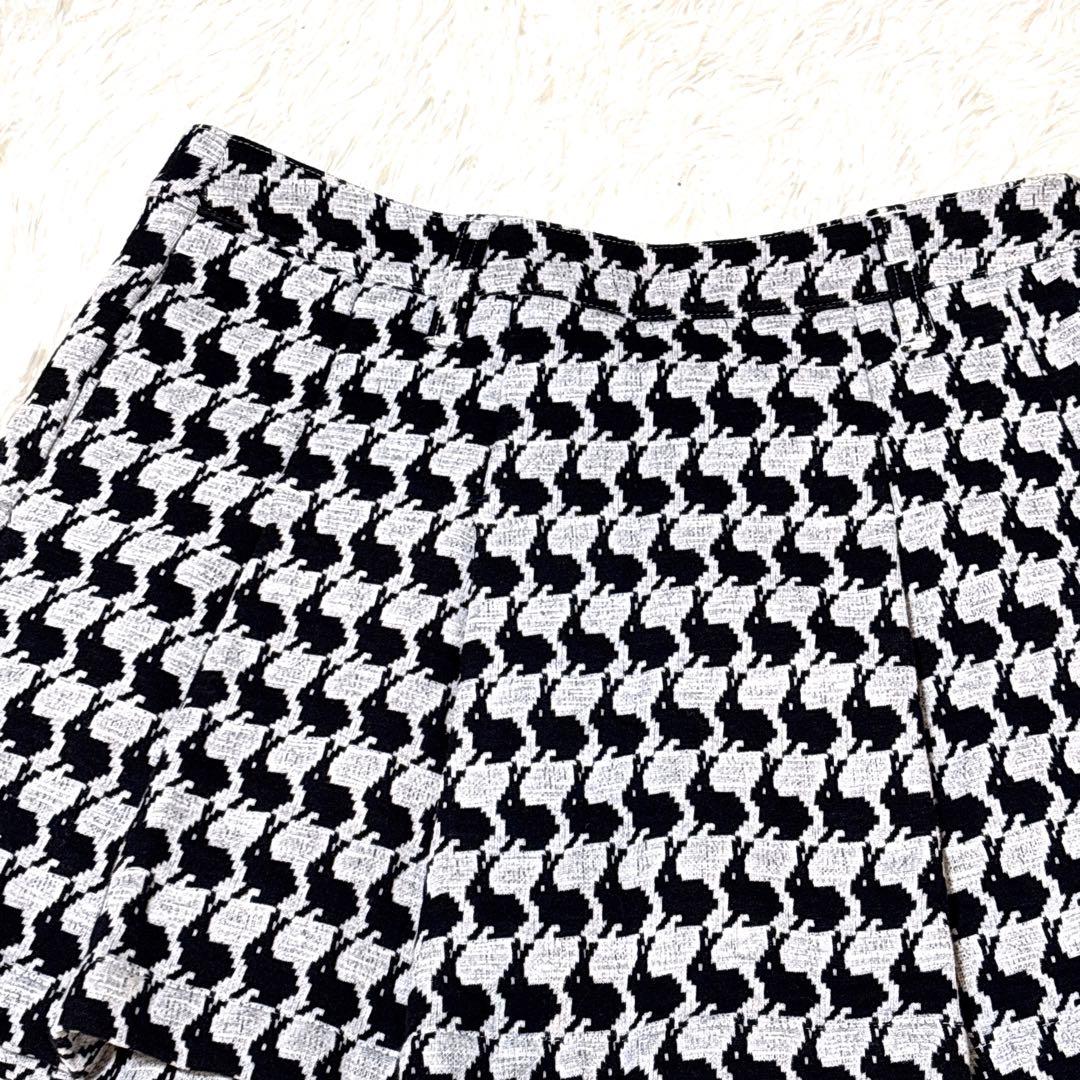 美品 ジャックバニー スカート 総柄 うさぎ ゴルフウェア レディース 2