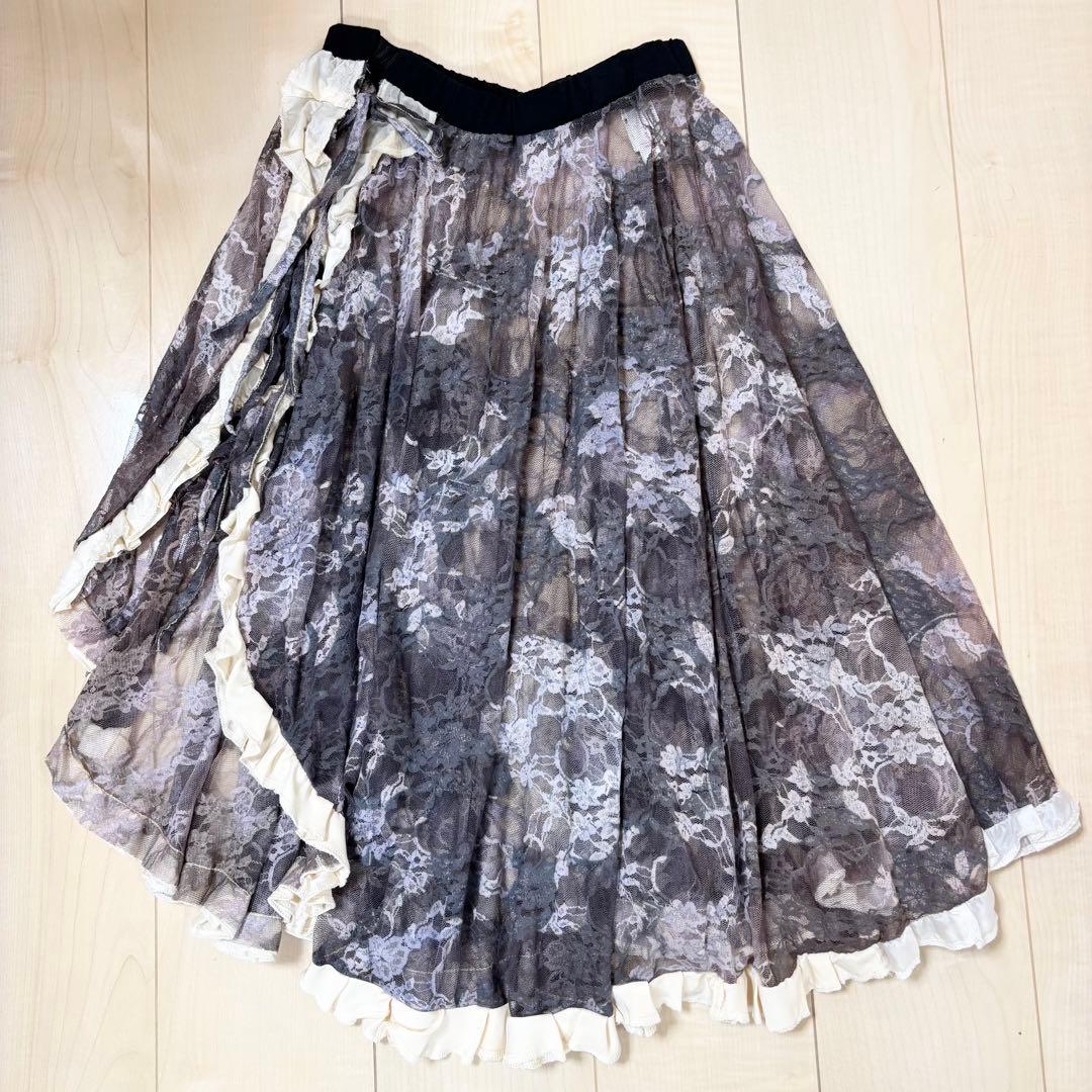 値下げ★トライバルフュージョン レースラップスカート Sakkara おまけ付き