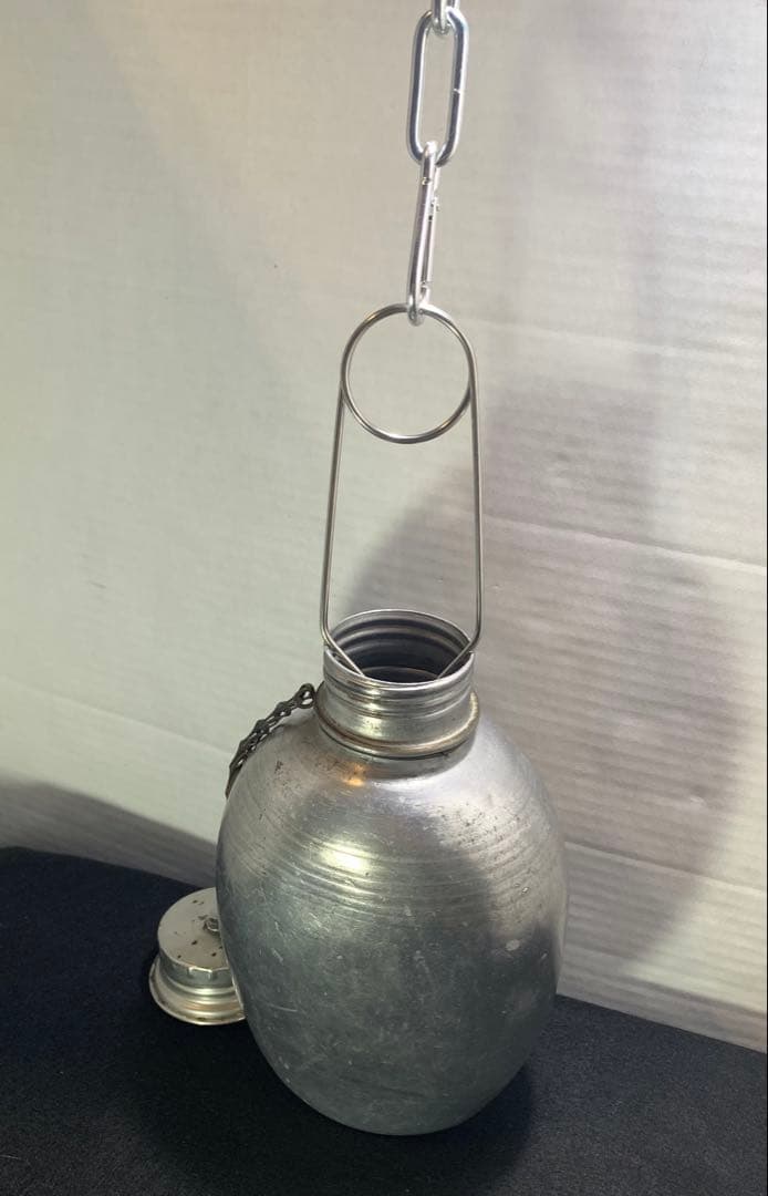 イギリス軍 軍放出品 40s ヴィンテージ キャンティーン 直火 アルミ 焚火