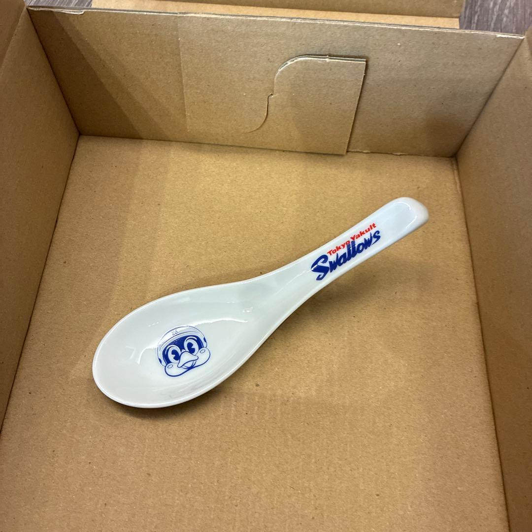 ヤクルトスワローズ/YS/つば九郎/エプロン/どんぶり鉢セット