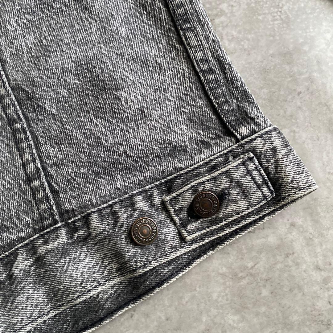 80s Levis 70507 アシッド ウォッシュ ブラック USA製 L