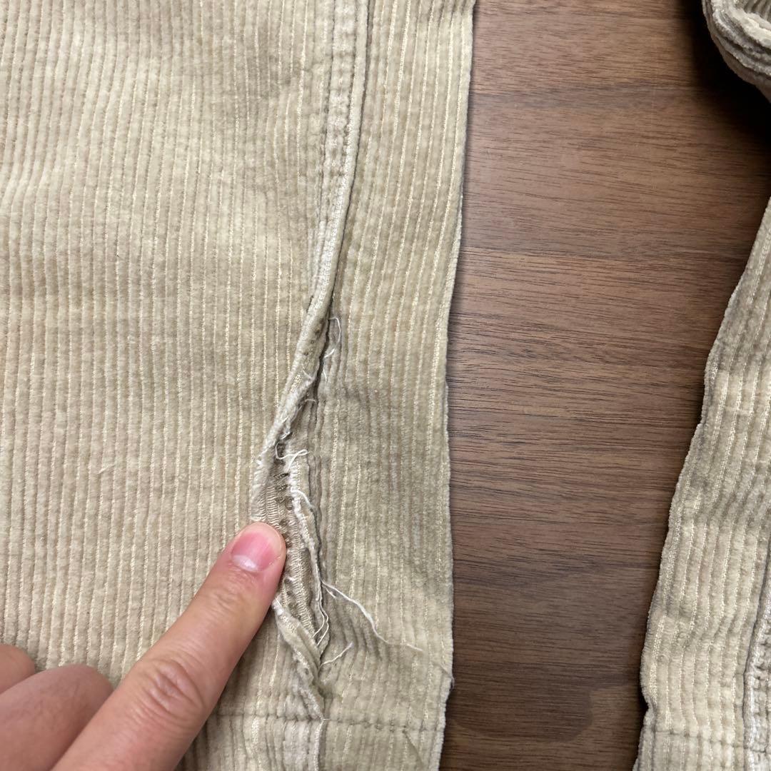 JOHNBULLジョンブル 太畝コーデュロイ モンキーパンツP-44カーゴパンツ