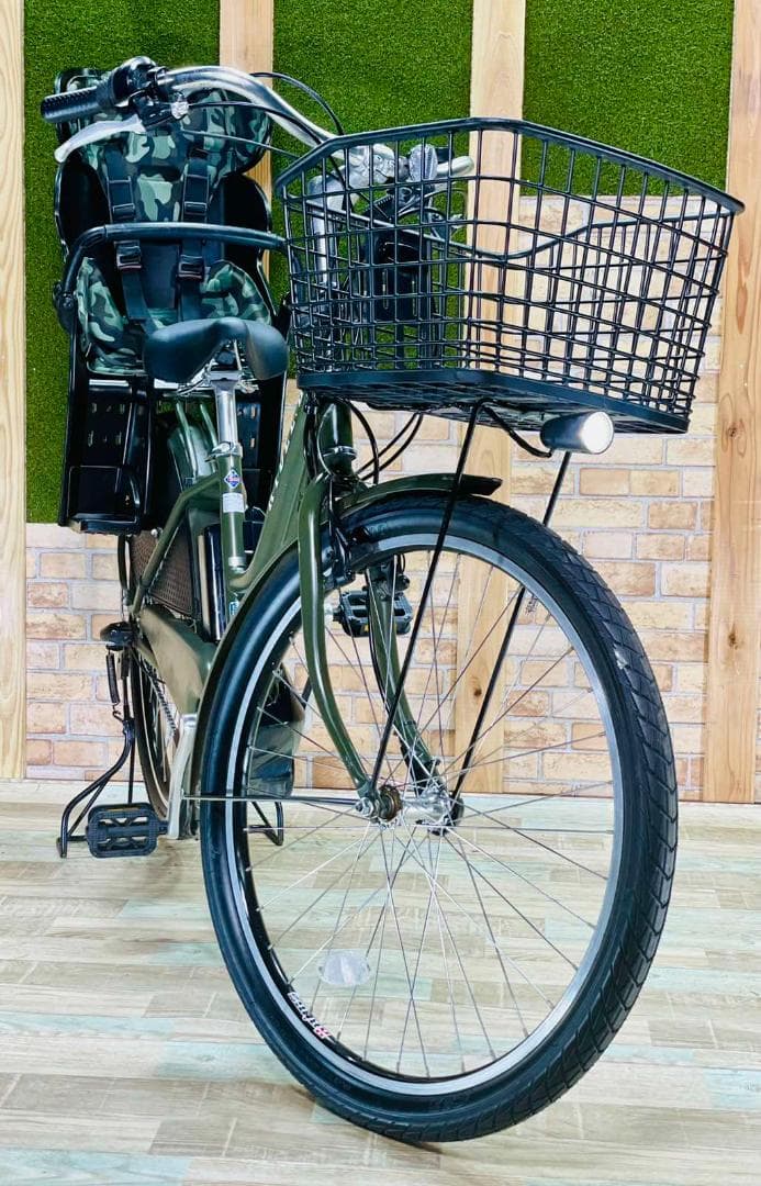 超特価 26インチ 子供乗せ ブリヂストン 電動アシスト自転車　H1665