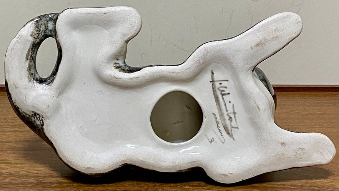 サイズ3　ウィンスタンレイキャット　ケンジントンキャット　サバトラ猫　貫入無し❣️