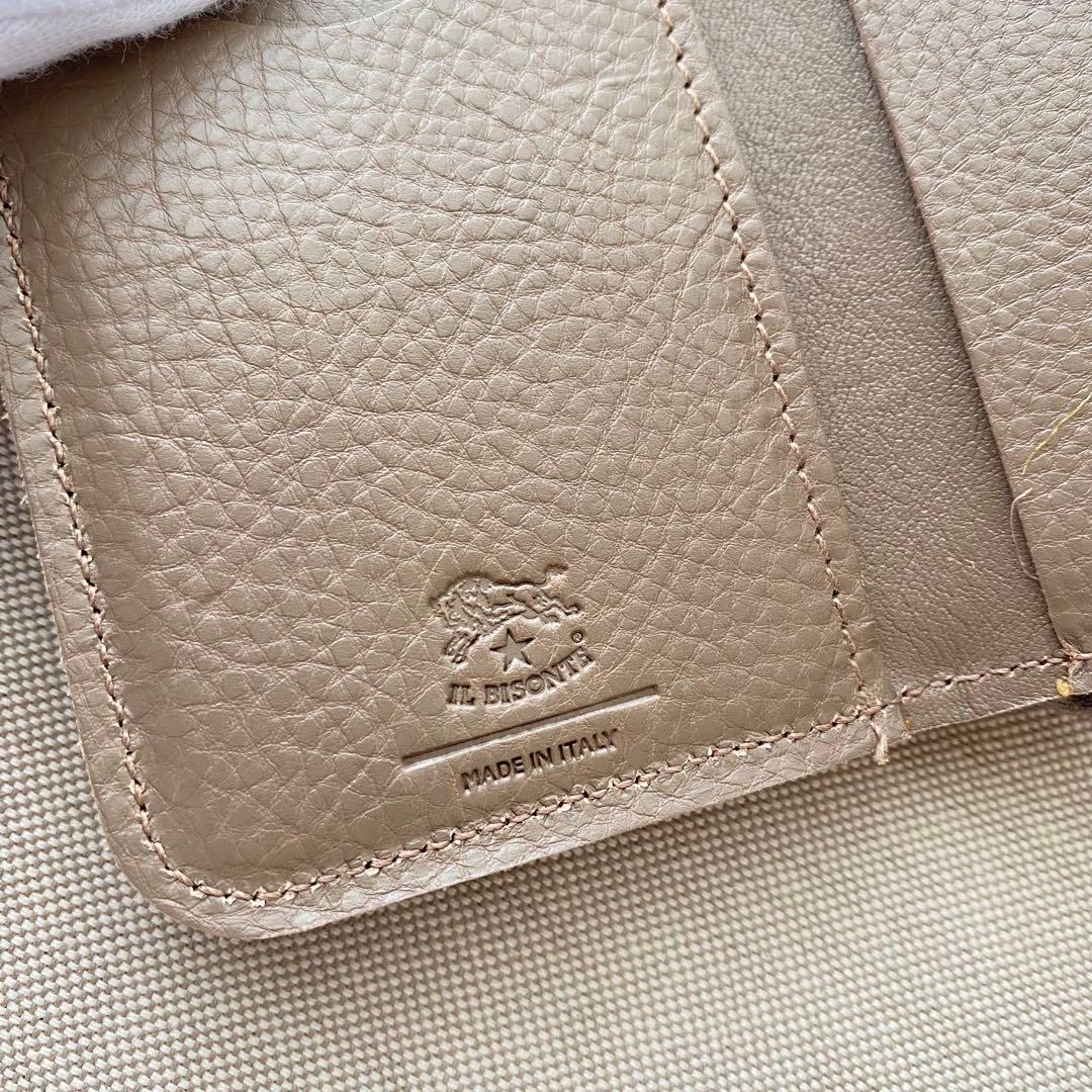【IL BISONTE】イルビゾンテ キーケース ケース グレー 新品