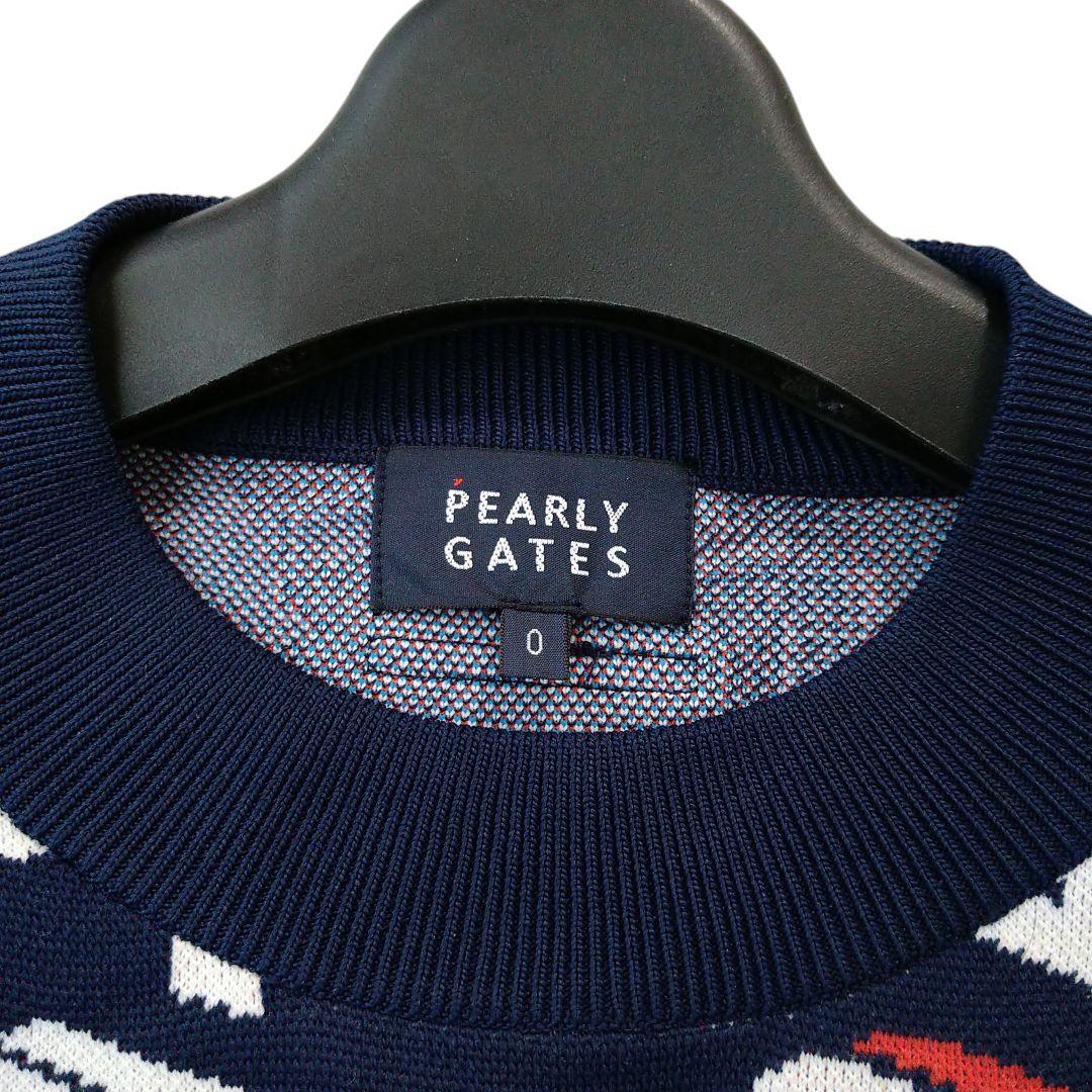■美品 PEARLY GATES パーリーゲイツ BIGロゴニット