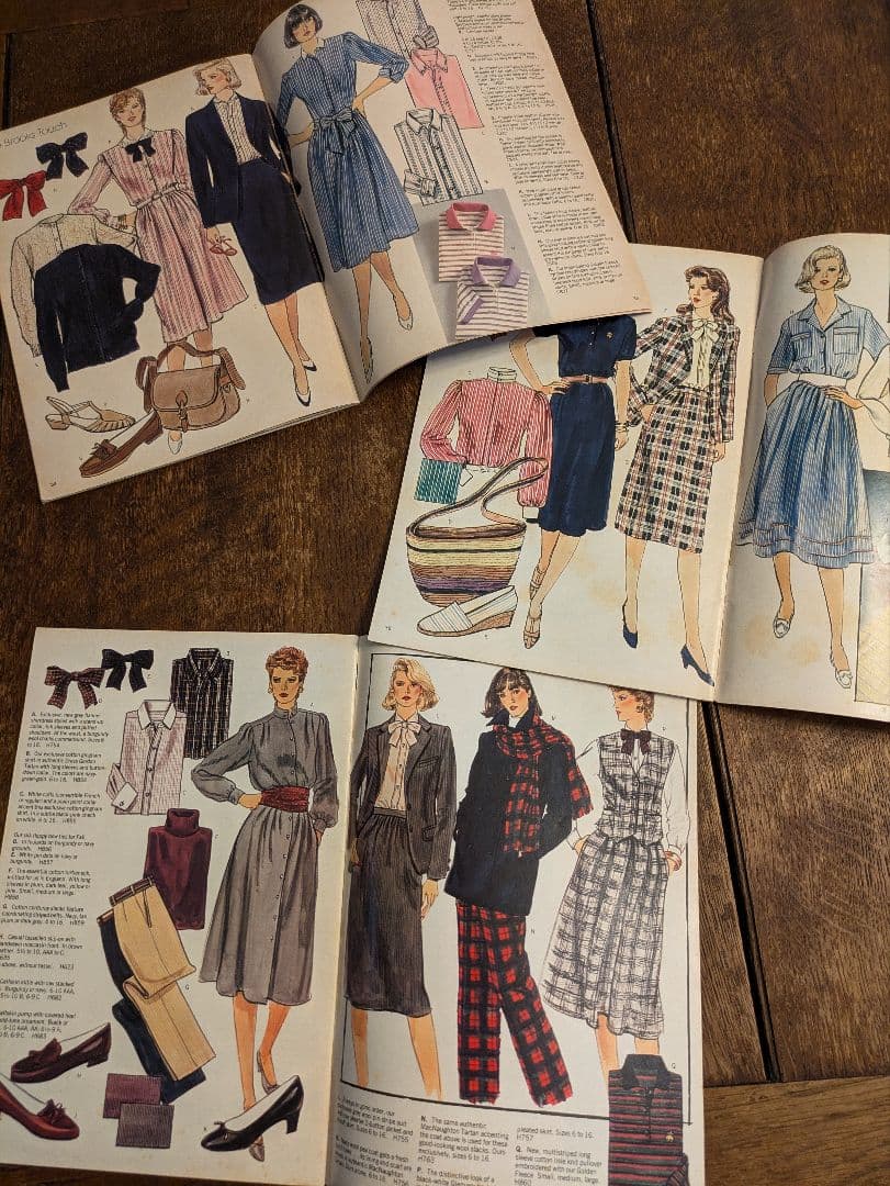 ブルックスブラザーズカタログ1982秋冬1983春1984春