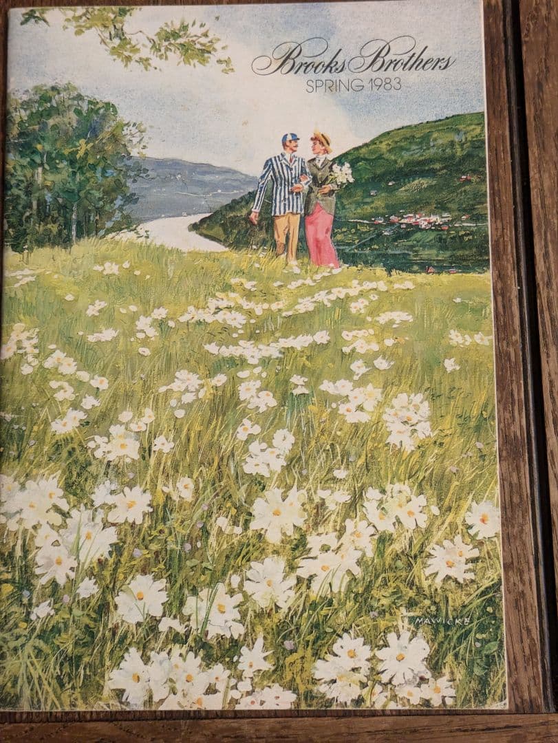 ブルックスブラザーズカタログ1982秋冬1983春1984春