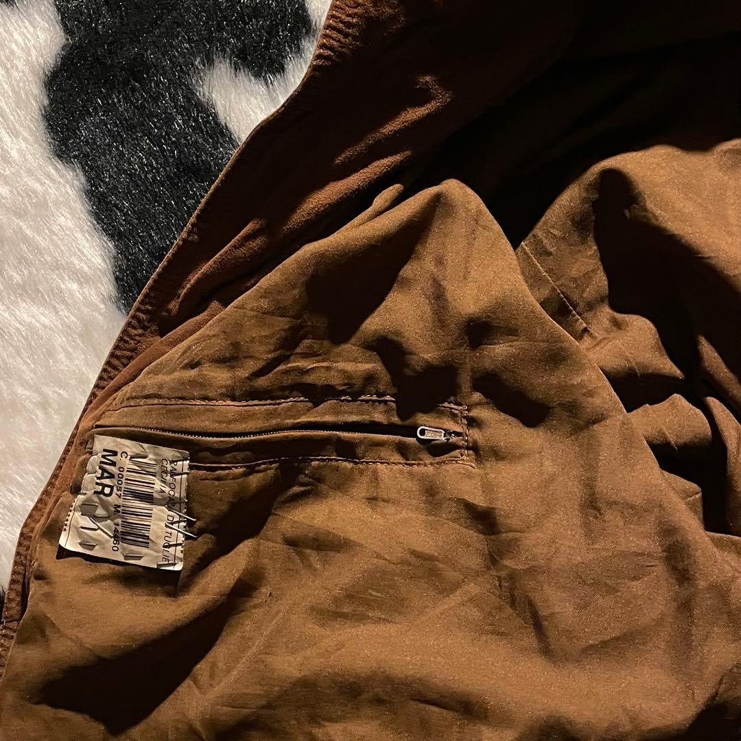 80-90’s バック刺繍スエードレザージャケット