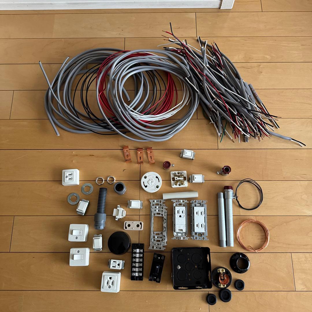 第二種電気工事士試験問題集と配線部品セット