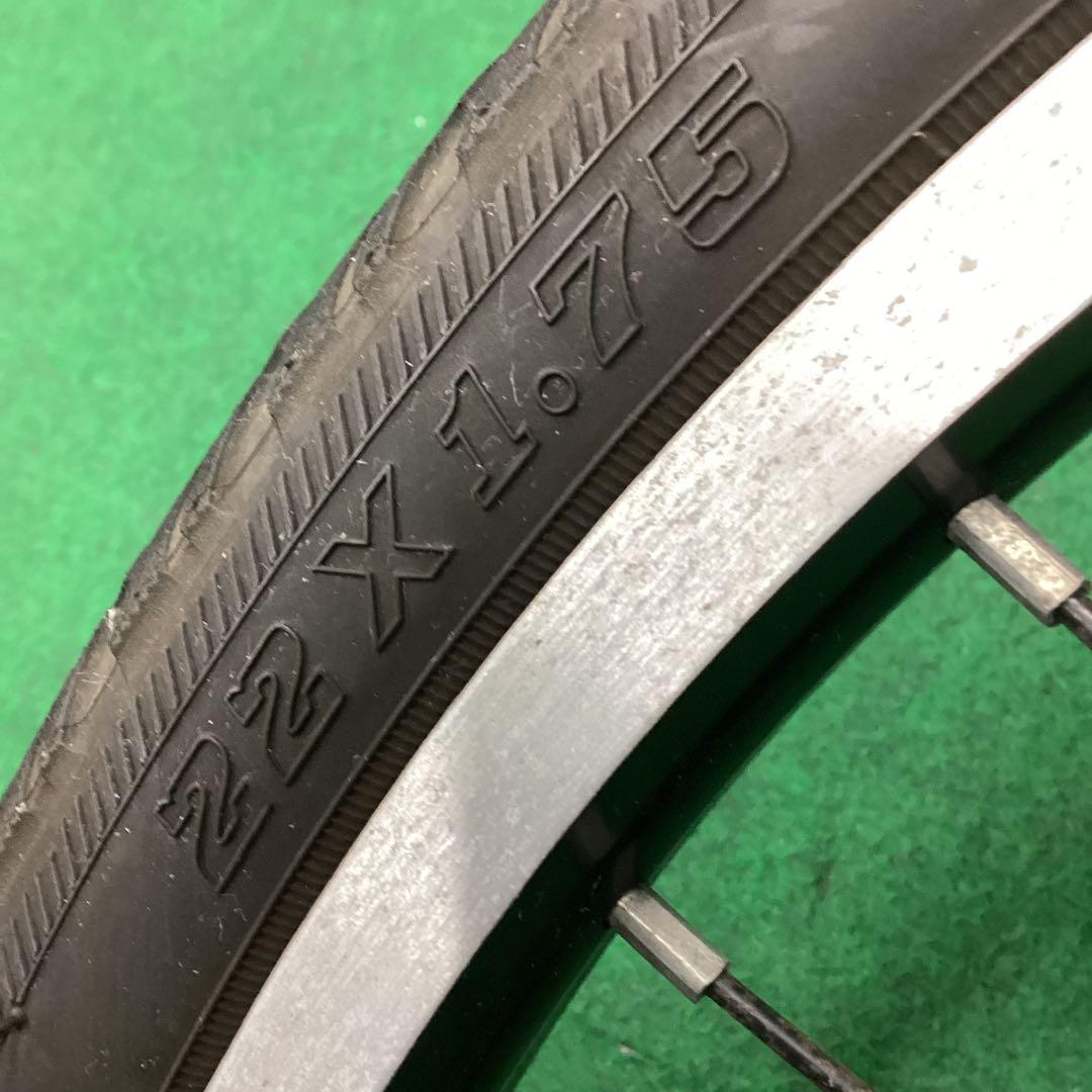 アルミリム　22×1.75 タイヤ付 外装6段　バンドブレーキ　22インチ