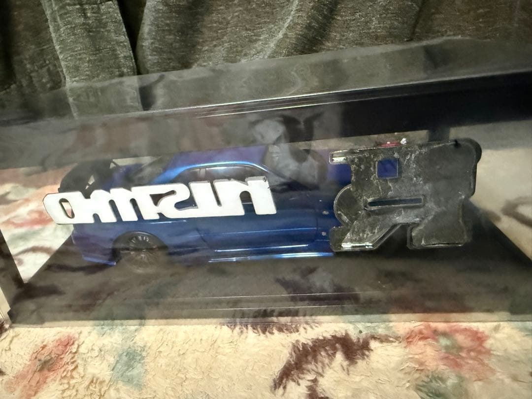イグニション　1/18 スカイラインR34 GT-R RB26エンジン付き