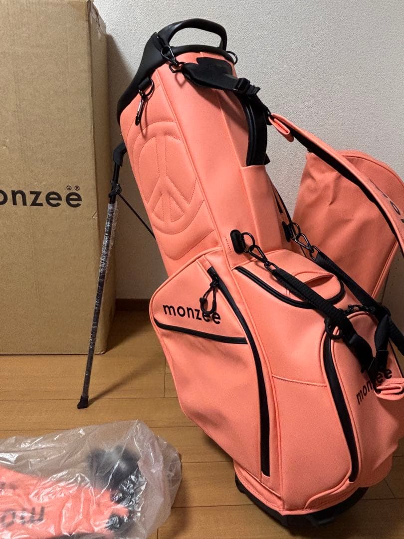 ＭＯＮＺＥＥ モンジー MC0026　スタンドキャディバッグ　美品