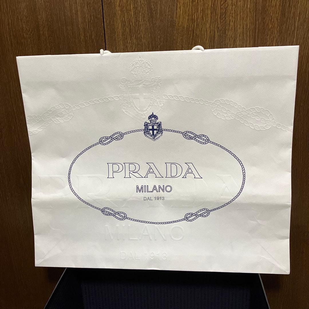 PRADA プラダ 空箱 特大サイズ 【正規品 】手提げ袋とリボン付