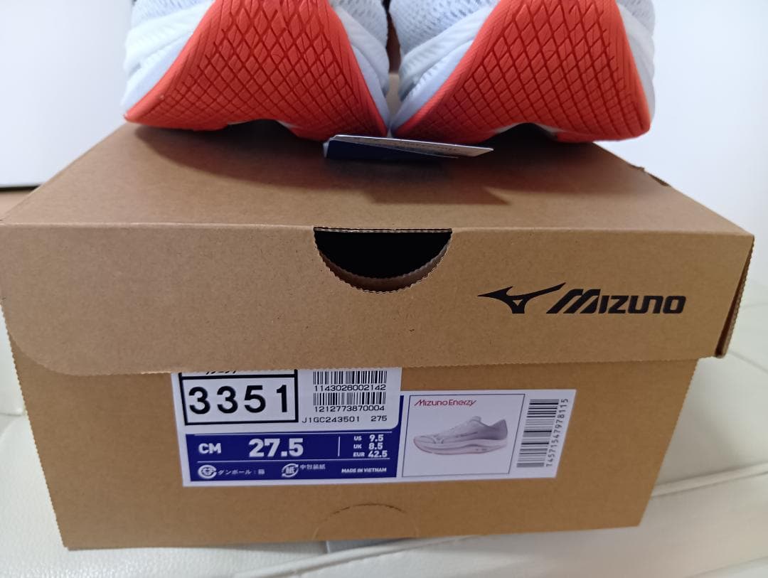 ミズノ ウエーブリベリオンフラッシュ2 (ランニング)[メンズ] 27.5cm