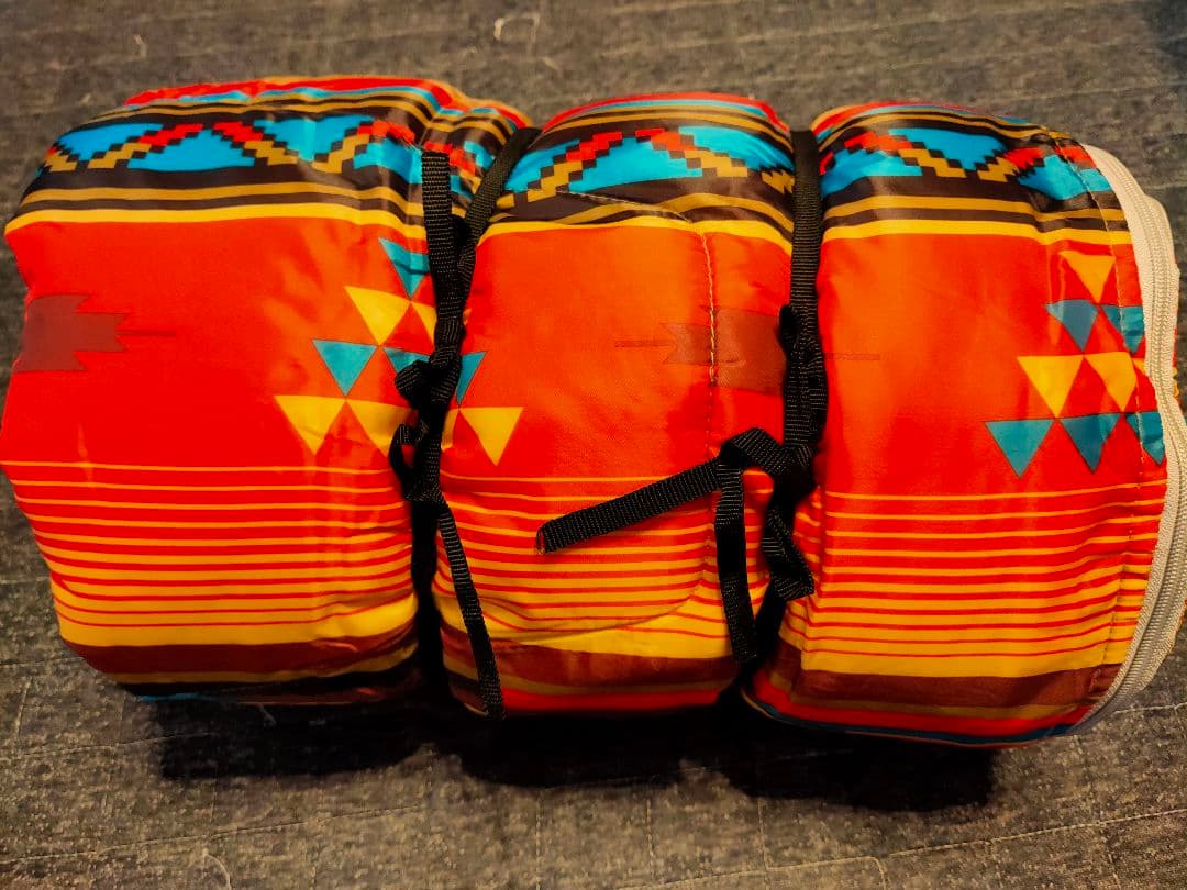 LOGOS×naturum 2in1 ナバホ柄シュラフ 2個セット 希少