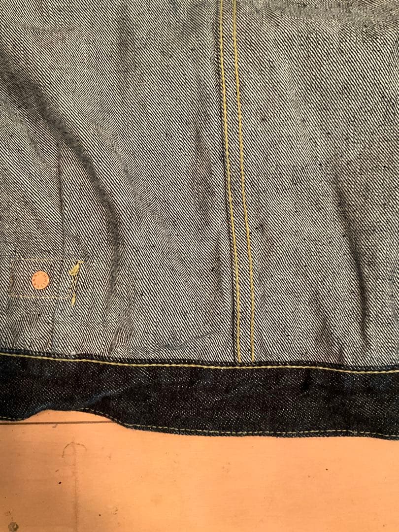 TCB Jeans s40s大戦デニムジャケット　サイズ44 Tバック