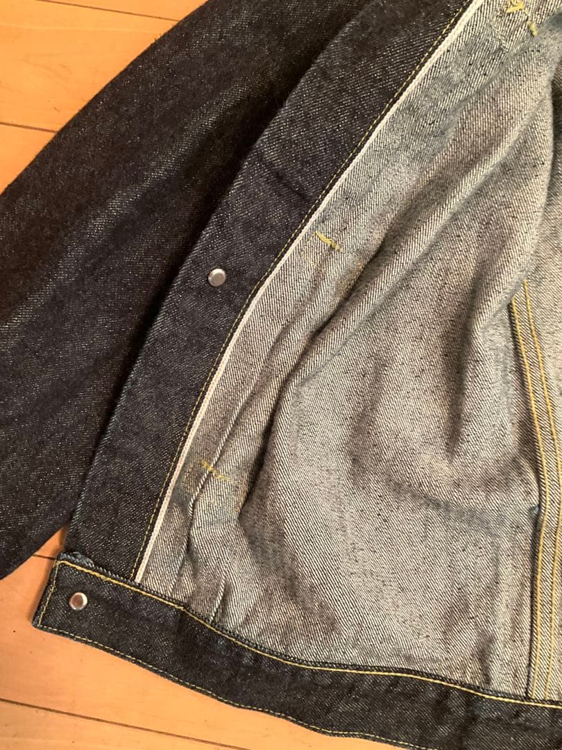 TCB Jeans s40s大戦デニムジャケット　サイズ44 Tバック