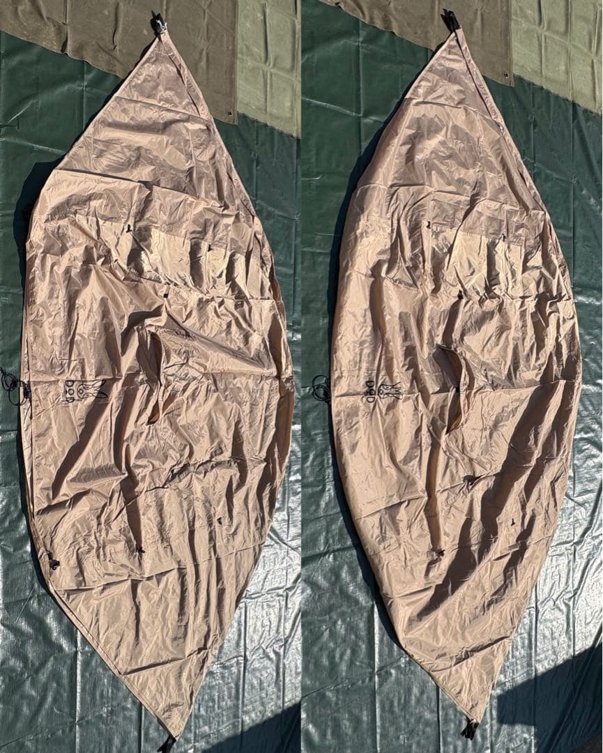 DOD ワンタッチカンガルーテントS フライシートS セットT2-616-TN